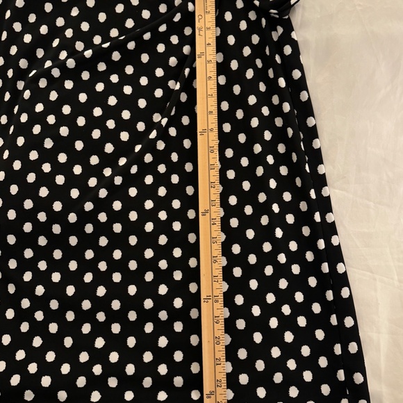 Polka Dot Tie Waist Dress - Picture 7 of 8